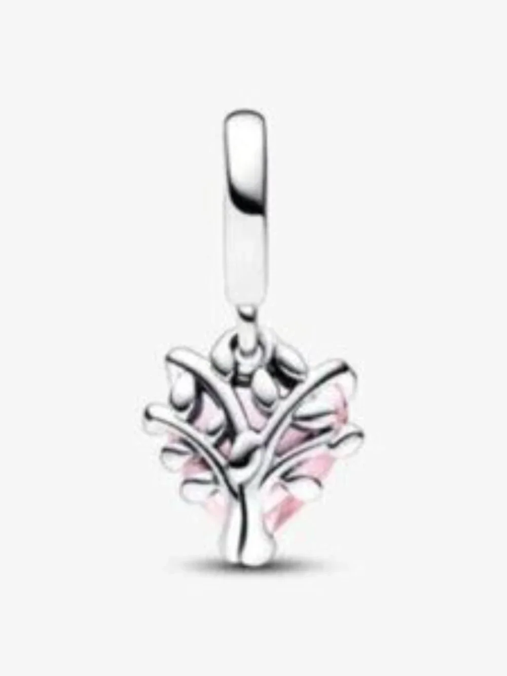 Pandora Pink Heart Dangle Charm